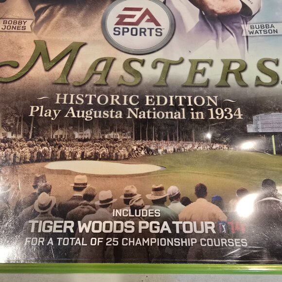 Tiger Woods PGA Tour 14 Masters Historic Edition Microsoft Xbox 360 2013 - Picture 1 of 3